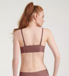 Dámska podprsenka ZERO Microfibre 2.0 Bralette - CACAO - kakaová 1141 - SLOGGI BROWN XL