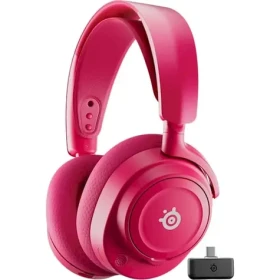 SteelSeries Arctis Nova 7 gen 2 ružová / Herné bezdrôtové slúchadlá / BT + USB-C / mikrofón (500415)