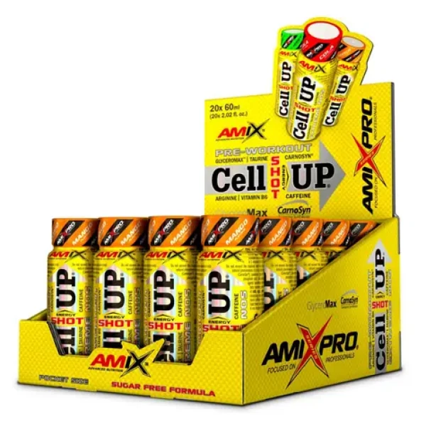 Amix AmixPro CellUP Energy Shot 20 x 60 ml mango delicious (15589)
