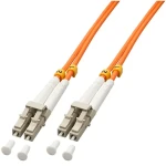 Lindy / Optický patchkabel LC-LC / Duplex / MM 50/125 OM2 / 2 m / oranžový (46481)