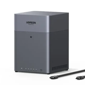 Ugreen NASync DH4300plus / 8 GB / 4 sloty / Ethernet / HDMI / USB-C / 2x USB-A (85660)