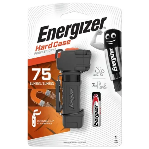 Energizer Hard Case Multi-use LED 75lm / Svietidlo / Dosvit: až 30 metrov / 1xAA (7638900423808)