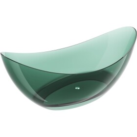 MEXEN - Vea teal voľne stojaca vaňa transparentna 180 x 80, korok chróm 58091808011