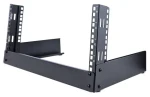 StarTech 4U otvorený stojanový rack / Rack / Voľne stojaci / 500 mm / nosnosť 30 kg / čierna (RK4OD)