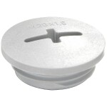 Wiska EVS 50 N/A nárazuvzdorný M50 plast svetlo sivá (RAL 7035) 50 ks; 10062496