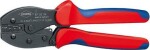 Knipex PreciForce 97 52 34 SB krimpovacie kliešte neizolované zástrčky, otvorené konektory, 0.1 do 2.5 mm²