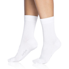 Dámské bambusové ponožky BAMBUS model 15437070 COMFORT SOCKS bílá - Bellinda Velikost: 39 - 42