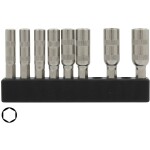Donau Elektronik sada nástavcov pre nástrčný kľúč, 5/32 (4 mm), 8-dielna, MBS66; MBS66