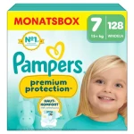 Pampers Premium Protection 15+kg (128 ks) / plienkové nohavičky / veľkosť 7 (15+kg) (8700216418195)
