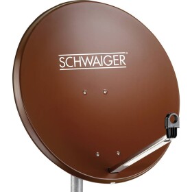 Schwaiger SPI996.2 satelit 80 cm Reflektívnej materiál: ocel tehlovo červená; SPI996.2