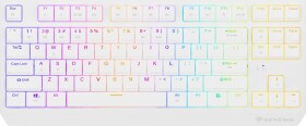 Genesis THOR 230 | Mechanical Gaming Keyboard | Wireless | US | White | 2.4 GHz, Bluetooth, USB | Outemu Red