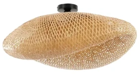 Immax BOHO HILO / Stropné svietidlo / D 80 cm / E27 / bambus (08299L)