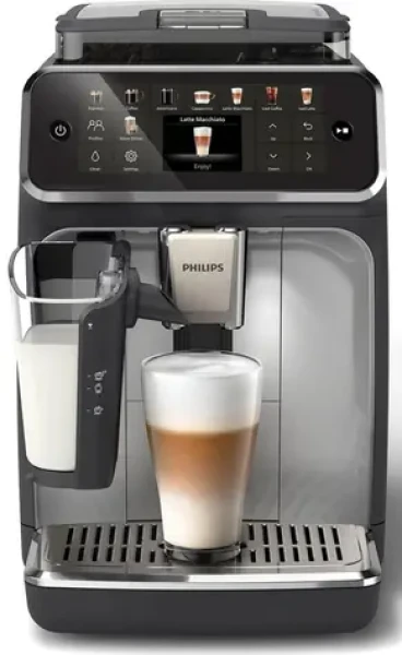 Philips 5500 series EP5546/70 čierna / automatický kávovar / 1500 W / 1.8 l / 15 bar / LatteGo / 20 typov kávy (EP5546/70)