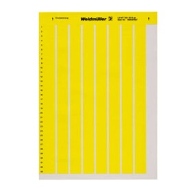 Weidmüller 1686381687-10 LM MT300 20X8 GE tlačiareň pre popisovacie systém Druh montáže: nalepenie Potlačiteľná plocha: 9 x 20 mm žltá Počet markerov: 2640 10; 1686381687-10