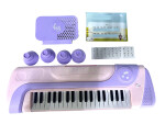 Mamido Mamido Detské elektrické klávesy 37 kláves fialové