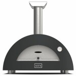 Alfa Forni Moderno 2 sivá / Pec na pizzu / 500 ° C / 60 x 40 cm / na drevo (FXMD-2P-LGRA)