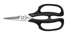 KAI Shun Kuchynské nožnice na bylinky čierne / Kuchynské nožnice / rozoberateľné / čepeľ 50 mm / 19 cm (DM-7100)