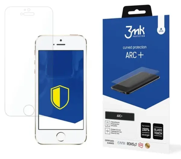 3mk ARC+ pre Apple iPhone 5, 5S, SE / Ochranná fólia / Displej