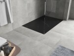 MEXEN - Hugo obdĺžniková sprchová vanička SMC 100 x 80, čierny kameň 42758010