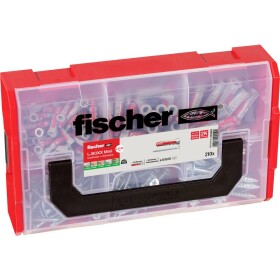 Fischer DUOPOWER box s výberom hmoždiniek 535969 210 dielov; 535969
