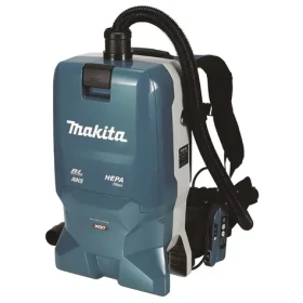Makita VC012GZ01 modrá / Aku chrbtový vysávač / 40V / bez aku a nabíjačky (VC012GZ01)