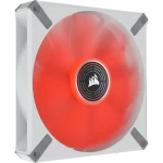 Corsair ML140 LED ELITE Red Premium červená / 140mm / Magnetic Levitation Bearing / 82.9 CFM / 4-Pin (CO-9050129-WW)
