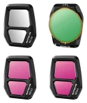 Sunnylife A3S-FI928 / Sada filtrov pre objektívy 4ks / Pre DJI Air 3S / MCUV, CPL, ND32, ND64 (A3S-FI928)