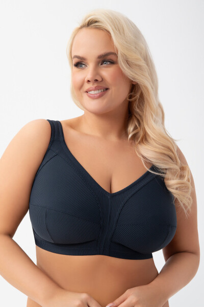 Dámska podprsenka NELA SOFT K973 granátová – Gorsenia 70F