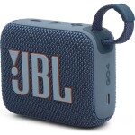 JBL GO 4 modrá / Prenosný reproduktor / Bluetooth / IP67 / výdrž 7 hodín (JBLGO4BLU)