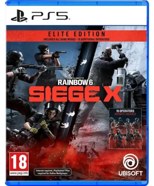 PS5 Tom Clancy's Rainbow Six Siege X - Elite Edition / Akčné / od 18 rokov / Hra pre PlayStation 5 (501348)