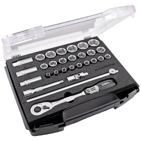 Matador Schraubwerkzeuge smartyBOX S4 súprava nástrčných kľúčov, metrický, 1/4 (6,3 mm), 75dielna, 81454118; 81454118