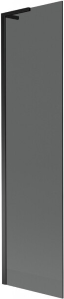 MEXEN/S - Next L vaňová zástena FIX 50 x 150, grafit, čierna 895-050-000-03-40-70