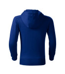 Trendy mikina na zips Detská kráľovská modrá 158 cm/12 let
