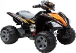 Lean Toys elektrická štvorkolka 2x 45W 12V 7Ah čierná
