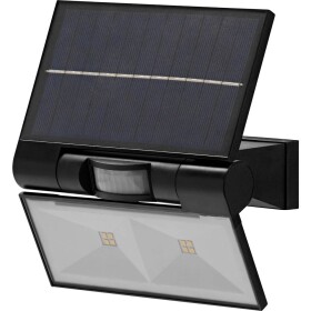 LEDVANCE vonkajšie solárne nástenné osvetlenie s PIR senzorom ENDURA STYLE SOLAR DOUBLE 4058075576636 LED 2.9 W teplá biela tmavosivá; 4058075576636