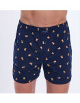Boxerky Cornette Classic 001/174 S-2XL tmavě modrá L
