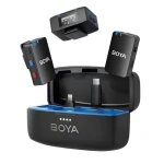 Boya BOYAMIC 1 (1TX+3RX) / Bezdrôtový mikrofónny systém / 1x vysielač / 3x prijímač (BOYAMATIC)