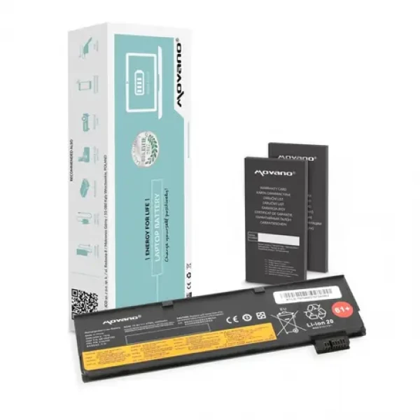 Batéria SB10K97582 pre Lenovo ThinkPad T470/T570 / Batéria pre notebook / 4400 mAh / 47 Wh (BT/LE-T570)