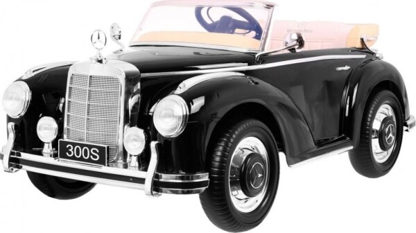 Giga elektrické autíčko Mercedes Benz 300S RETRO lakované červená