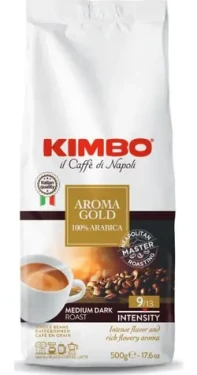 Kimbo Aroma Gold 500 g / Zrnková káva