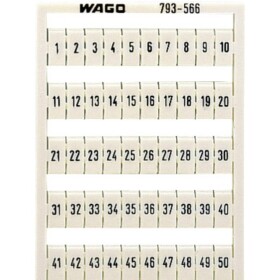 WAGO 793-566 N/A Odtlačok (Káblový značkovač): 1 - 50 1 ks; 793-566