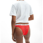 Dámske brazílske čipky Carousel QD3859E-FDD - Calvin Klein L