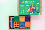Connetix Connetix Tiles - Magnetická Stavebnica Dúhová XL 102 ks