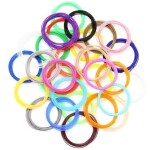 Iso PLA vlákno filament 1.75mm Sada 30 kusov X5M pre 3D perá a 3D tlačiarne 6809