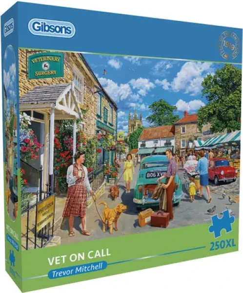 GIBSONS Puzzle Veterinár na telefóne XL