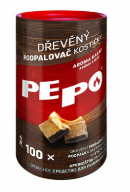 PE-PO drevený podpaľovač kocky 100 ks PEPO (2068926)