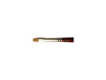 Plochý štetec LifeColor Pure red sable 3