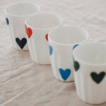 Eulenschnitt Porcelánový hrnek Hearts 290 ml – red