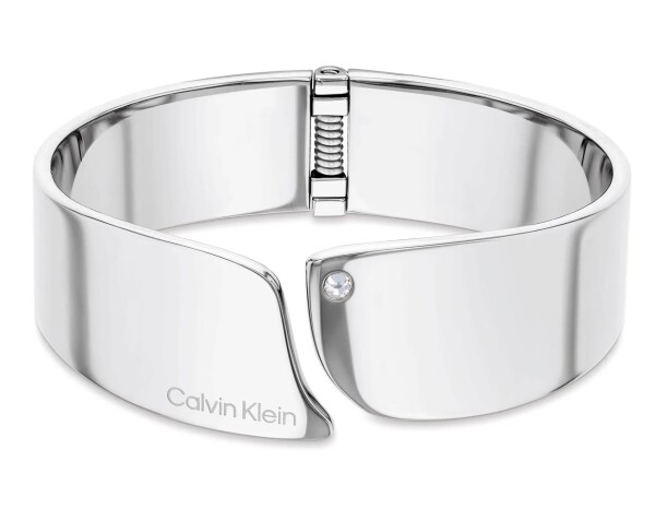 Calvin Klein Fashion otvorený náramok z ocele Cherished 35000659