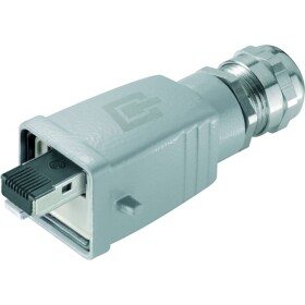 Weidmüller IE-PS-V05M-RJ45-FH dátový zástrčkový konektor pre senzory - aktory, 1963200000, 10 ks; 1963200000